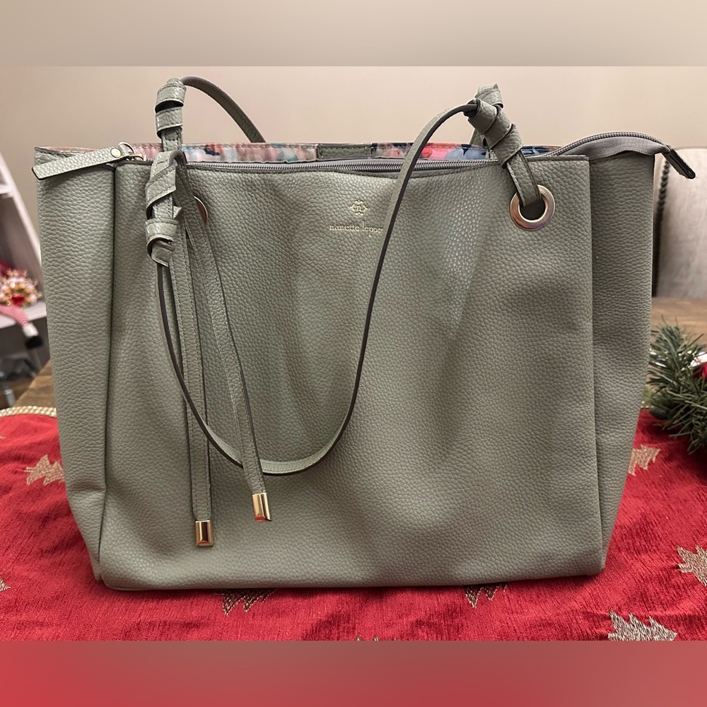 Nanette Lepore tote handbag  - Sage green‎